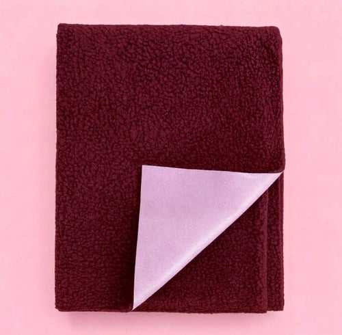 Baby Dry Sheet / Waterproof Bed Protector | Meroon colour