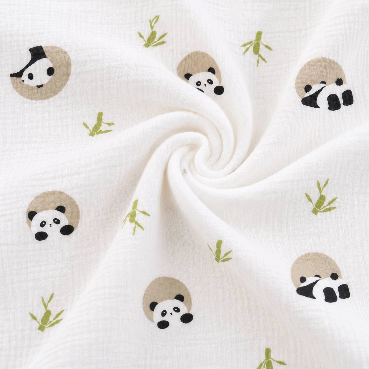 Baby Face Towel | Panda | White