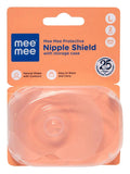Protective Nipple Shield | Mee Mee | L | Pack of 2  | Soft, BPA-Free, with Storage Case for Comfortable Nursing