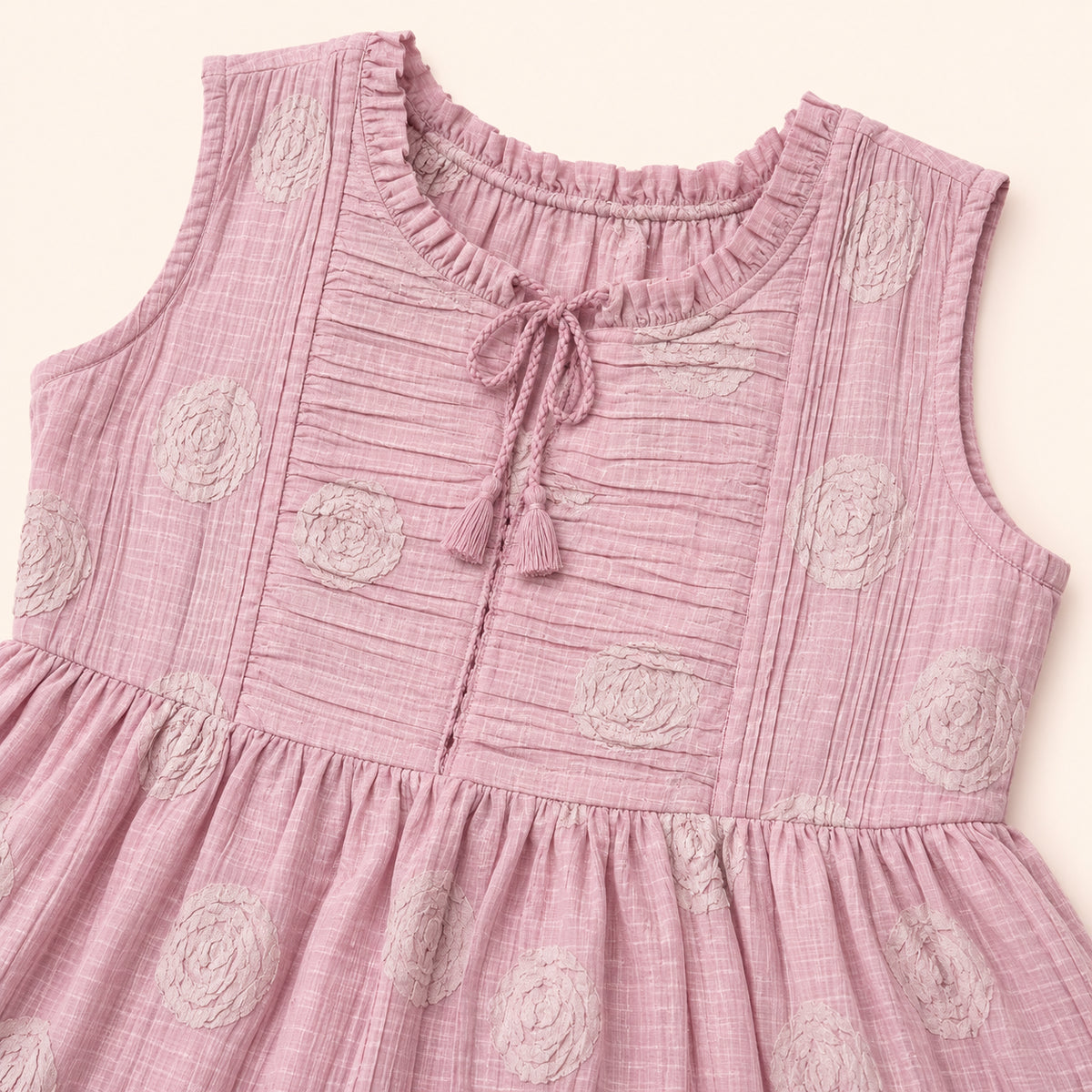 Printed Maternity & Nursing Maxi Dress|Blush Pink|