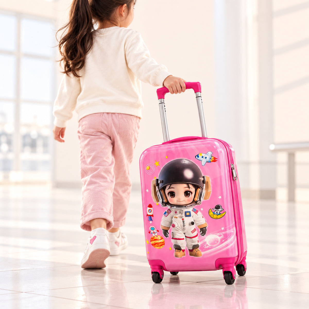 Trolley Bag| Pink|