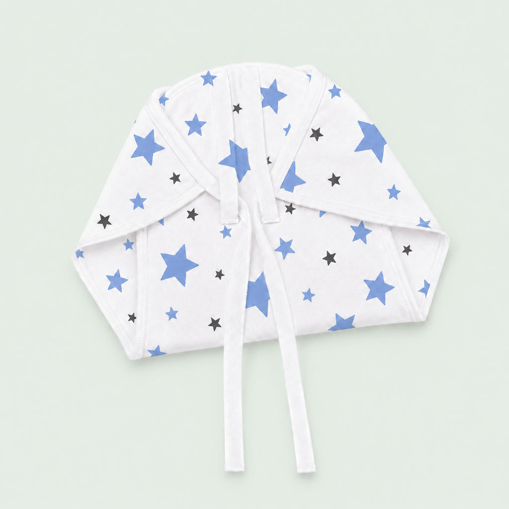 Muslin Nappies | Tie - up | Blue Star