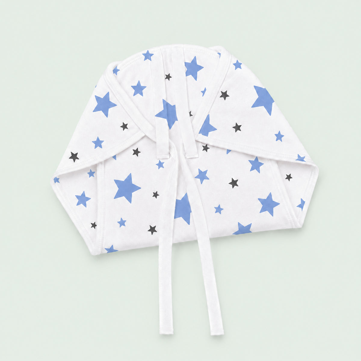 Muslin Nappies | Tie - up | Blue Star