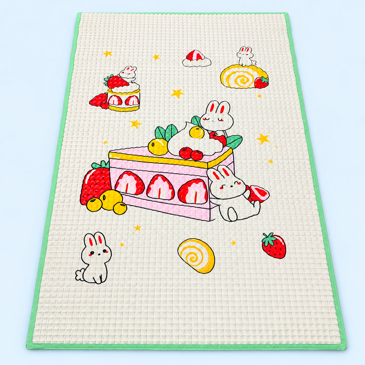 Baby Air-Filled Natural Rubber Bubble Mat