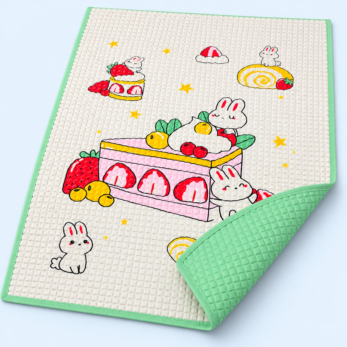 Baby Air-Filled Natural Rubber Bubble Mat