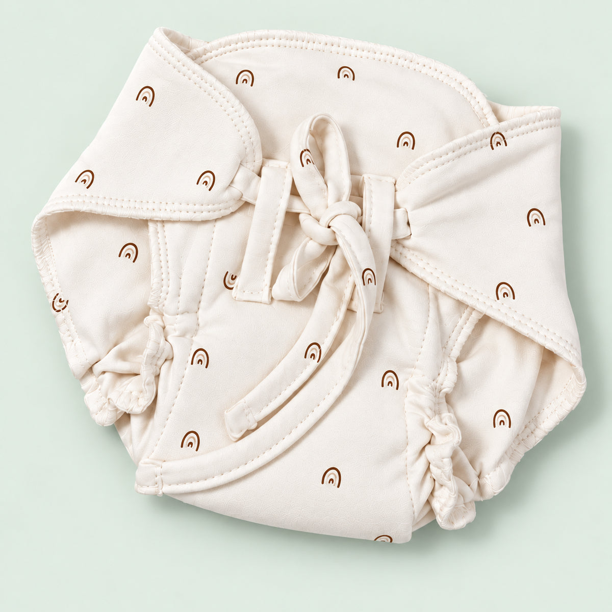 Newborn Jabala & Nappy Set | Rainbow | Organic Cotton