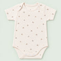Baby Halfsleeve Floral Onesie Rainbow – 0-3 Months