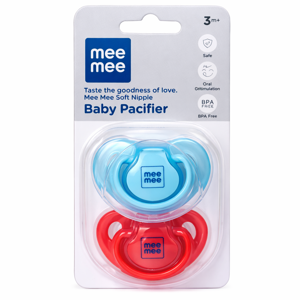 Mee Mee Baby Pacifier (3+ Months) – BPA Free