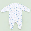 Baby Button Sleepsuit Bear| 0-3 Months | Romper
