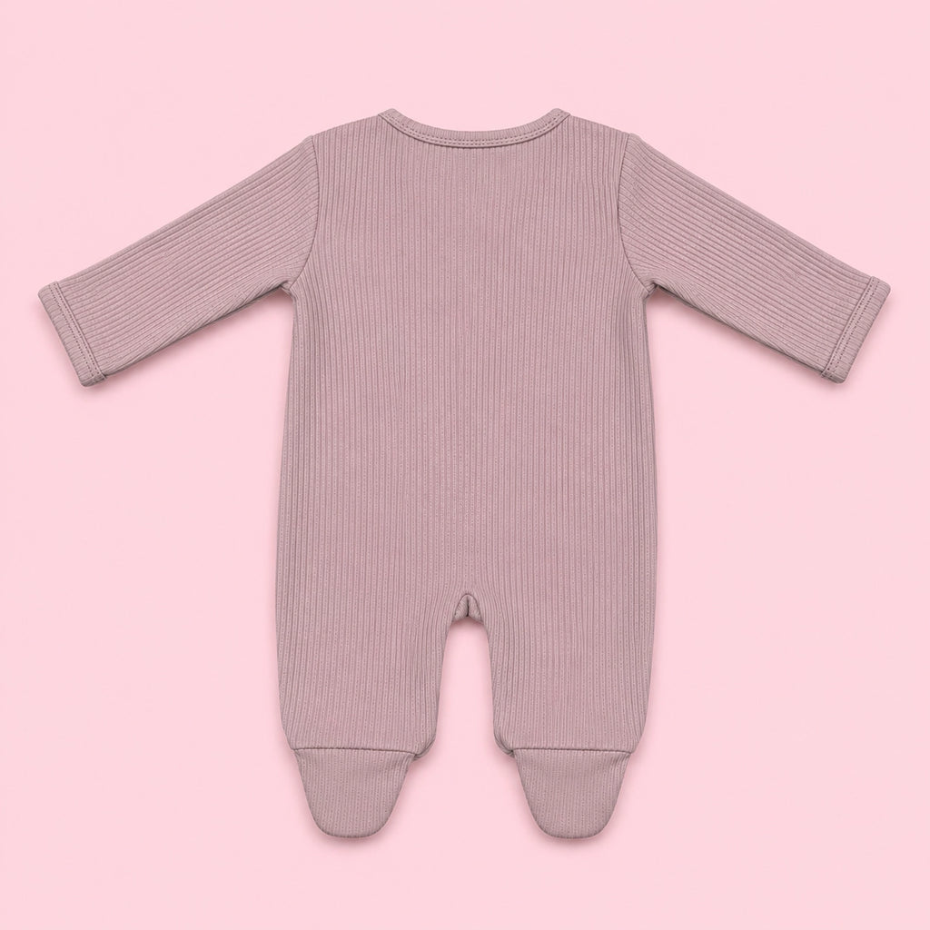 Baby button Sleepsuit | 0-3 Months | Romper