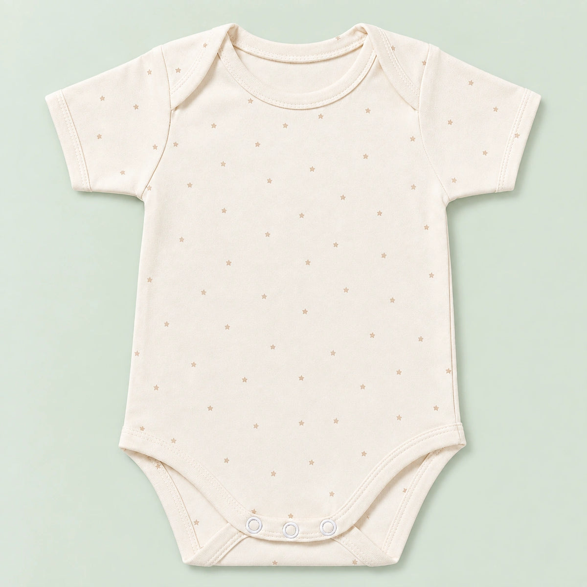 Baby Halfsleeve Floral Onesie  – 0-3 Months