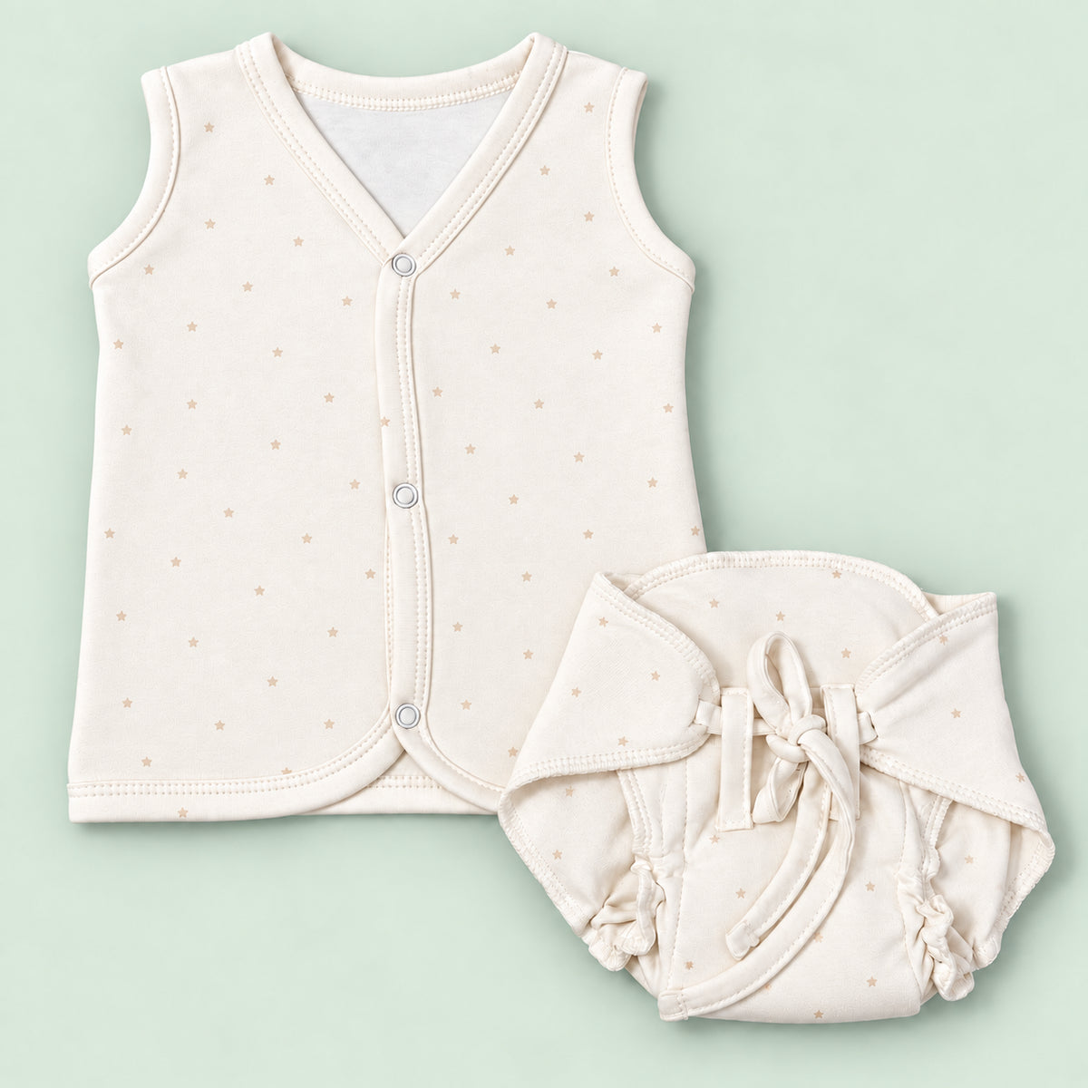 Newborn Jabala & Nappy Set|Organic Cotton|