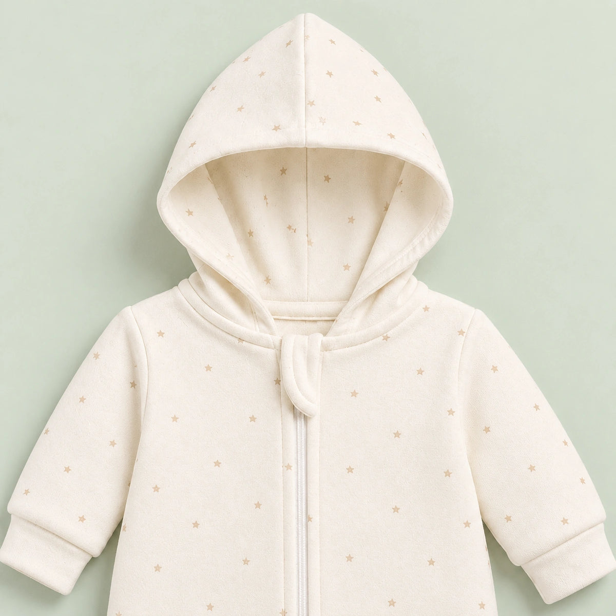 Baby Sleepsuit |Romper | Hooded | Zip | 0-3 Months