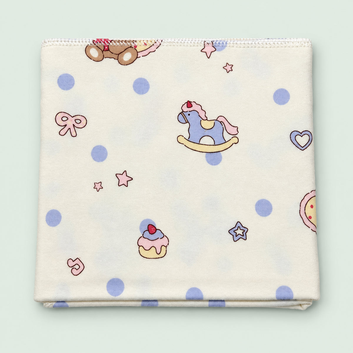 Cotton Baby Swaddle|Rocking Horse|