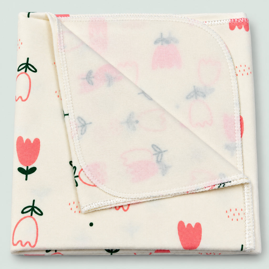 Cotton Baby Swaddle|Flower|